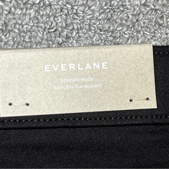 NWT Everlane The Way-High Skinny Crop Jeans Womens Size 25 Black Stretch - Picture 11 of 14